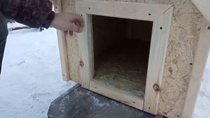 Будка для собаки своими руками (2 часть)