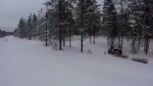 Мотособака KOiRA с лыжным модулем против снегохода (тест драйв)