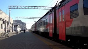 Впервые на канале: электропоезд ЭП3Д-0042