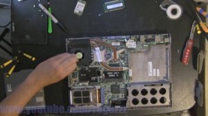DELL D830 take apart, disassemble, how to open video disassembly