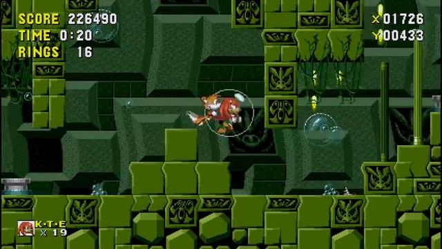 Knuckles & Tails Playthrough - Sonic 1 Remaster Decompiled (PC) смотреть онлайн