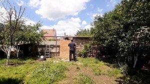 Стройка сарая своими руками из профильных труб и профнастила 1 Часть)
