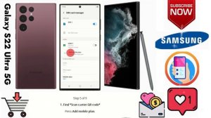 How to Activate eSIM on Samsung Galaxy S22 Ultra 5G Android 12
