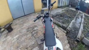 обзор питбайка кайо мини 110, вся правда о данном питбайке, завелся с первого раза