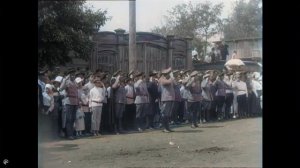 1919 год. Парад колчаковских войск.