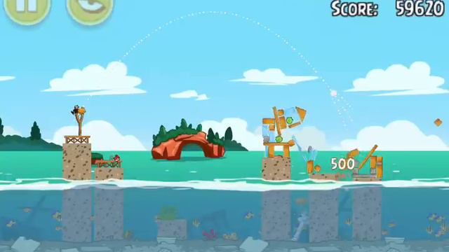 Angry Birds Seasons 2012 - Piglantis 2-9 смотреть онлайн
