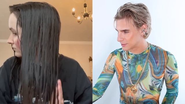 Hairdresser Reacts to Curly Hair Routines смотреть онлайн