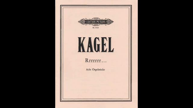 Mauricio Kagel : Rrrrrrr... смотреть онлайн