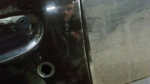 Renault Symbol. замена двери.