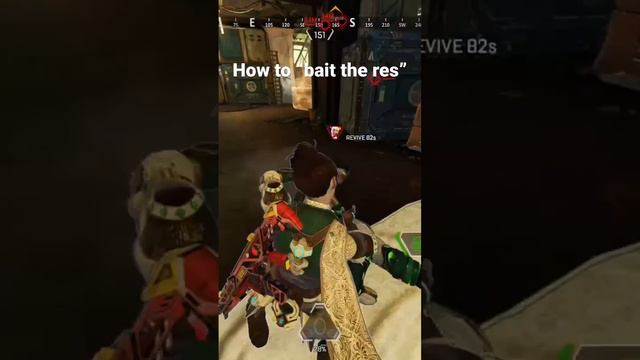 Is this how you bait the res? #apexlegends #apexlegendsclips #apexclips #algs