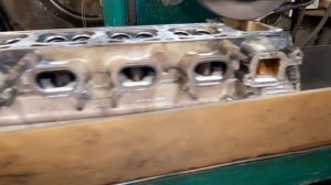 Шлифовка головки блока ЗМЗ409.