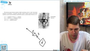 На рисунке представлена картина линий магнитного поля от двух полосовых магнитов, полученная - №