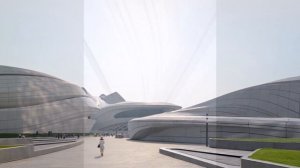 Changsha Meixihu International Culture and Art Centre / Zaha Hadid