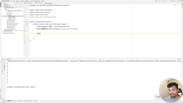 Distinct Element in a Stream of Integers | java | 2022 смотреть онлайн