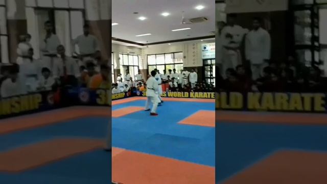 gold medal ?3 IMAS National ??turnament#karate #short #trending #armylover #army