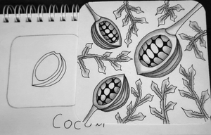 Зентангл Тангл Cocoa