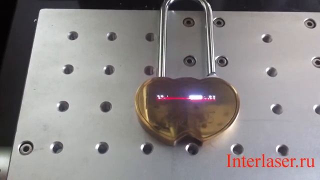 Лазерная маркировка свадебного замка смотреть онлайн