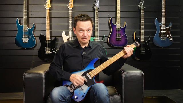 Ibanez QX54QM: Slanted Frets, was ist das? смотреть онлайн