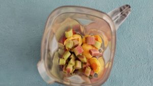 Смузи с ревенем