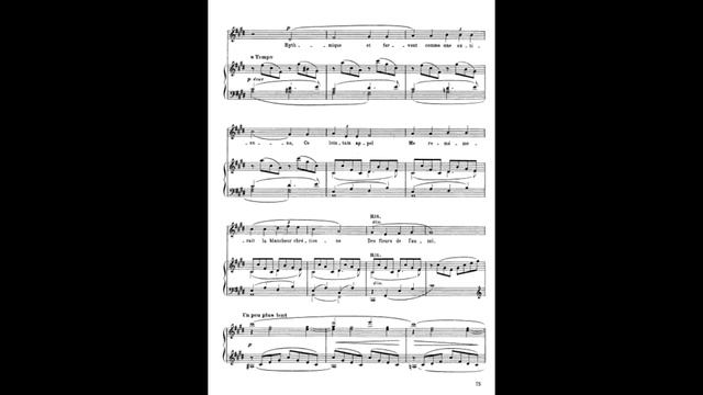 Claude Debussy ''Les Cloches''/piano accompanement смотреть онлайн