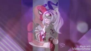 Человек паук и черная кошка-дикая кошка