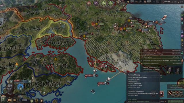 Undisputed Slaver King! - Neldris #12 Finale - Dunmer - Elder Kings 2 - Crusader Kings 3 Mod смотреть онлайн