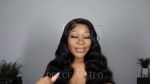 Install Your Frontal Wig (GLUELESS) At Home With THIS! Ft. Wiggins Hair | Dolce Mateo