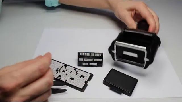 Trodat Professional Typomatic - Самонаборный штамп RU смотреть онлайн