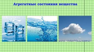 Молекулярное строение твердых тел, жидкостей и газов || Агрегатные состояния вещества || Диффузия
