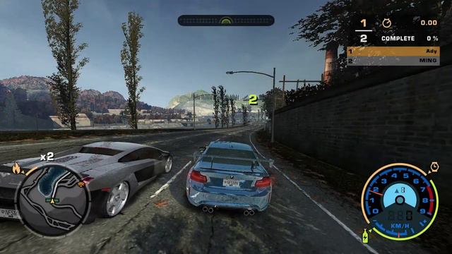 NFS Most Wanted Blacklist nr.6 Redux Mode Updated Gameplay 2021 смотреть онлайн