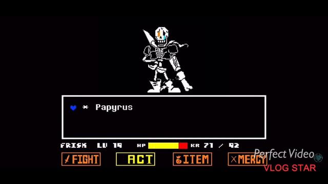 Disbelief papyrus phase 14 animation (unofficial Undertale genocide papyrus battle) смотреть онлайн