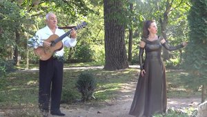 Федор Фатьянов и Юлия Журавлева - "Отцвела моя белая липа", музыка Федора Фатьянова, ст. С. Есенина