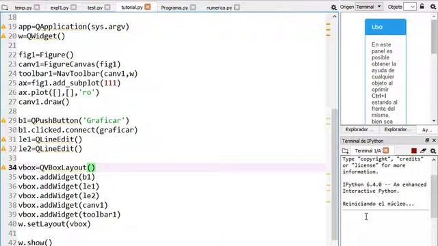 Curso de Interfaces Gráficas con PyQt 18-2 - Sesión 3 смотреть онлайн
