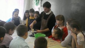 Урок лепки из глины, ч.1.