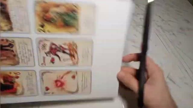 Игральные карты для предсказаний "ЧЁРНЫЕ И КРАСНЫЙ БРИЛЛИАНТЫ" Ручная работа