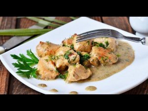 КУРИЦА ТУШЕНАЯ НА СКОВОРОДЕ