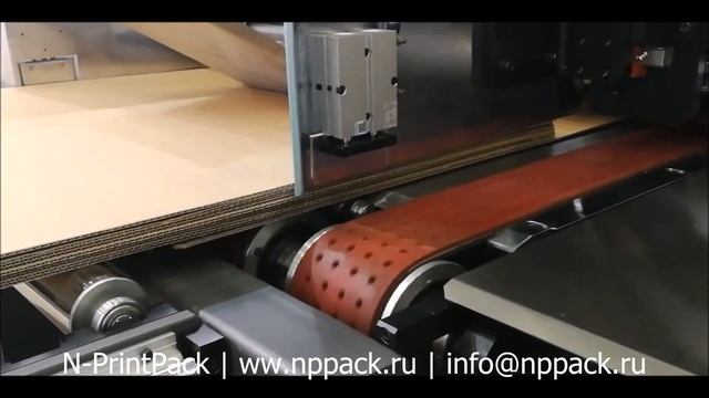 Машина для нанесения лака на гофрокартон Wonder WDGY250 в линии с цифровой печатью. смотреть онлайн