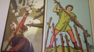 ? СЕМЕРКА ЖЕЗЛОВ. Значение карты " Таро " . ? гадание