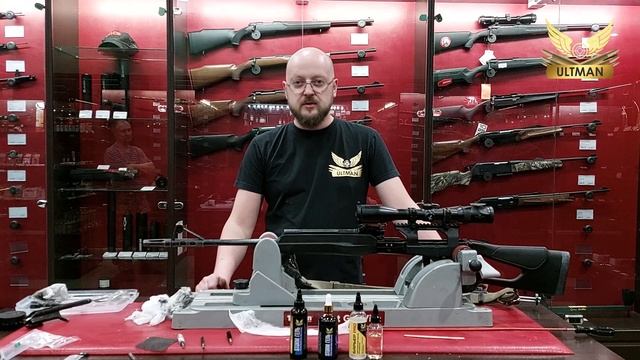 Карабин ВЕПРЬ-308 с хорошим настрелом – чистка с помощью составов Ultman смотреть онлайн