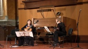 Семиструнная гитара. - С.Орехов "Ночь светла".  A & S Guitar Duet (Анна и Сергей Тихонравовы).