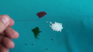 Гриб из бисера