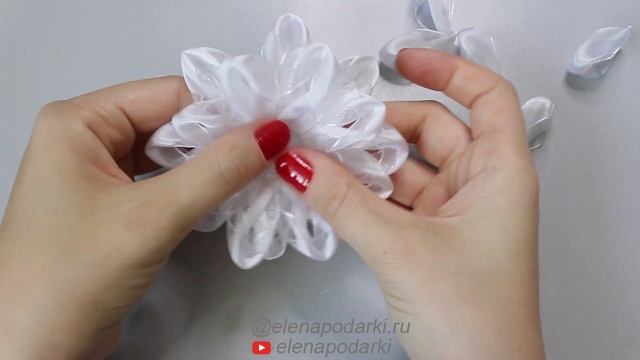 ? ЭТО ИДЕАЛЬНЫЕ ШКОЛЬНЫЕ БАНТЫ ? Bows with flowers ? DIY смотреть онлайн