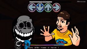 FNF mrbeast meme Vs RUSH Sings No Time | FNF Attack of the Killer Beast Mod  x Roblox Doors Cover