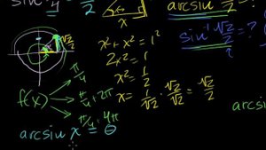 Что такое arcsine? | Триганометрия | Khan Academy на русском