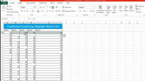 HOW TO HIGHLIGHT BLANK CELL IN EXCEL 2022