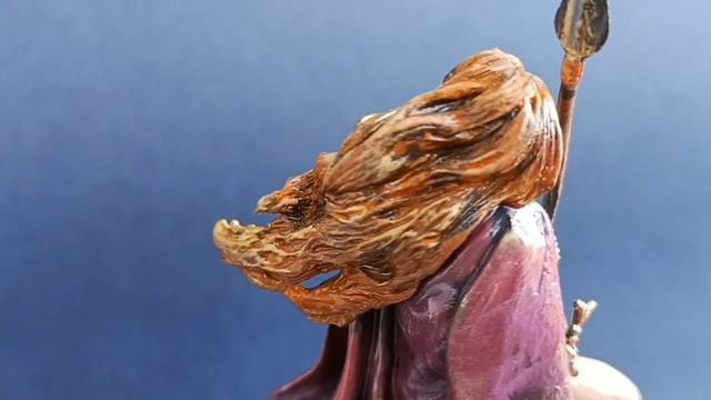 Боудикка. 72 мм. Авторская коллекционная роспись оловянной миниатюры смотреть онлайн