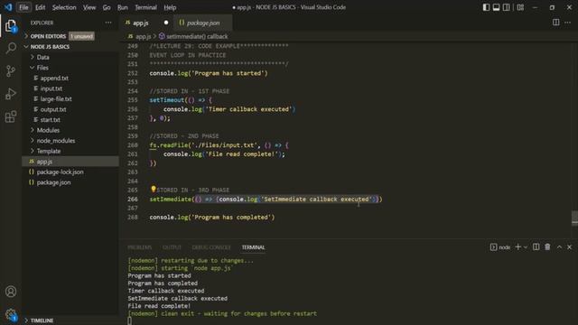 #29 NODE JS Event Loop in Practice | Fundamentals of NODE JS | A Complete NODE JS Course