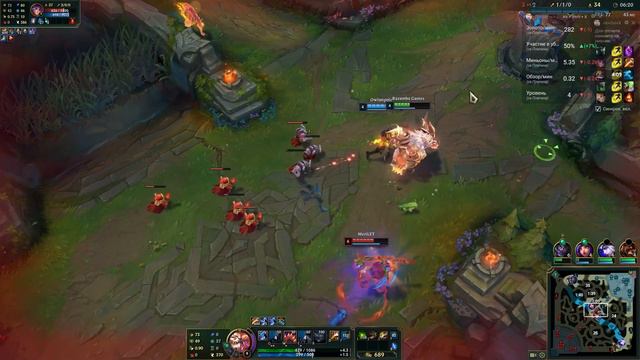 TURBO VOLIBEAR vol 1  ТУРБО МЕДВЕДЬ СНОВА В ДЕЛЕ   League of Legends  лес  Bazamba Games  mvp