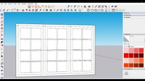 how to make window in Sketch up pro .