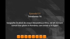 Canalul Suez din România - Quiz geografie